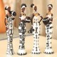 Statues 4 Femmes Africaines Porteuses d'eau (14cm)