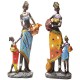 Statues Femmes et Filles Africaines (34cm)