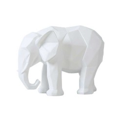 Statue Éléphant Blanc 27cm