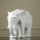 Statue Éléphant Blanc 27cm