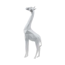 Statue Girafe Blanche 38cm